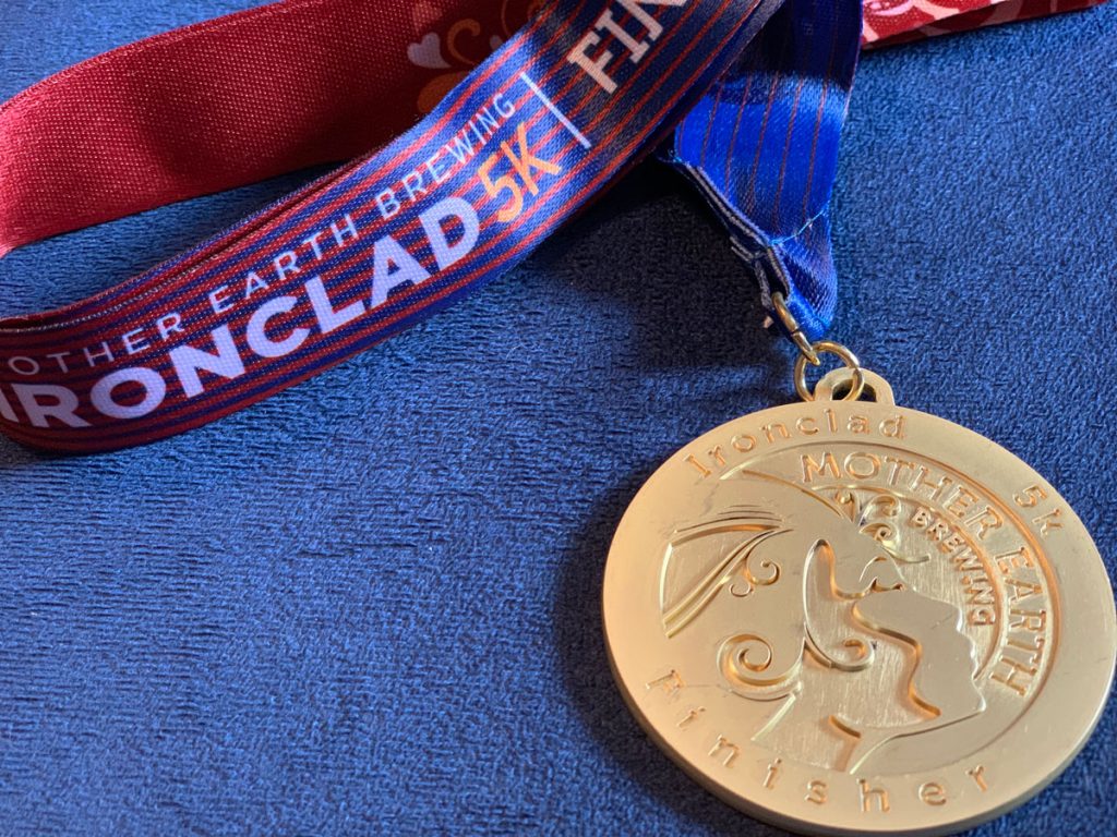 Virtual Events Mother Earth Brewing Ironclad Half Marathon and 5K